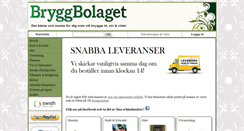 Desktop Screenshot of bryggbolaget.se