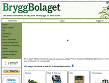 Tablet Screenshot of bryggbolaget.se
